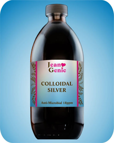 Colloidal Silver - Natural Antibiotic (500ml) - Jeangeniehealth