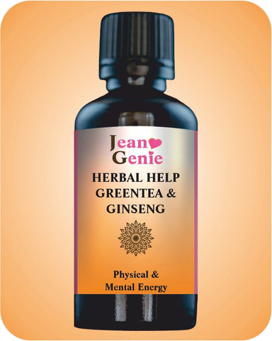 Green Tea & Ginseng Tincture (50ml/100ml) - Jeangeniehealth