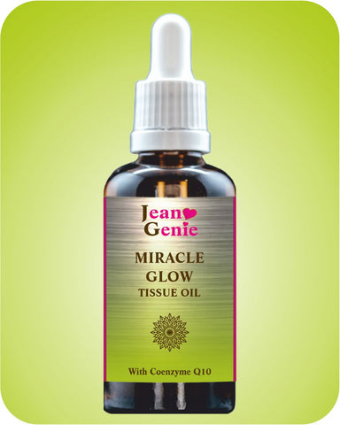 Miracle Glow Organic Tissue Oil with Coenzyme Q10 - 20ml - Jeangeniehealth
