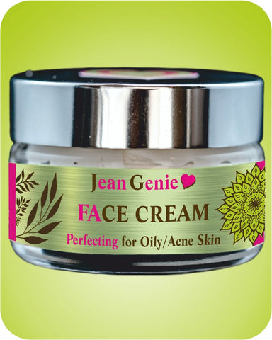 Face Cream for Oily/Acne Skin (50ml) - Jeangeniehealth